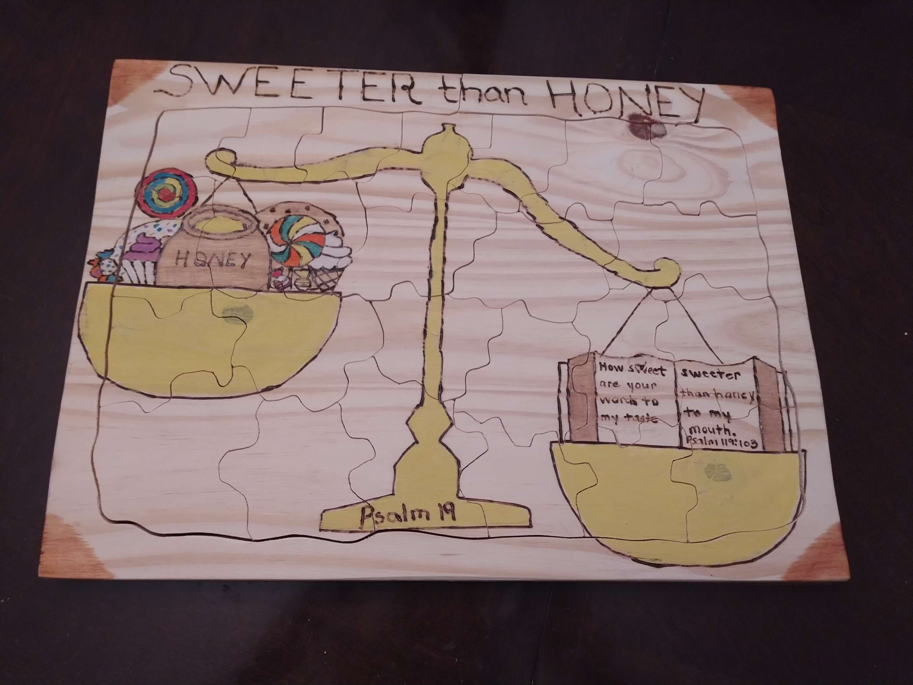 "Sweeter than Honey" puzzle