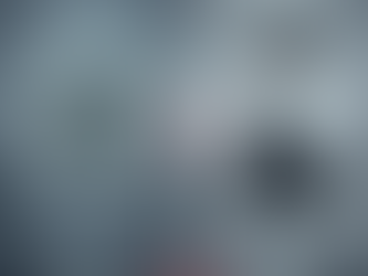 PCOS and anxiety are connected in a split image. Left: PCOS symptoms with labels. Right: Person with tangled thought bubble, looking distressed.