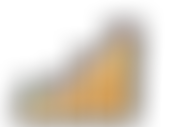 Four houses on increasing stacks of gold coins, symbolizing rising property investment or value. Background is plain white.