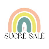 Logo arc-en-ciel sucré salé