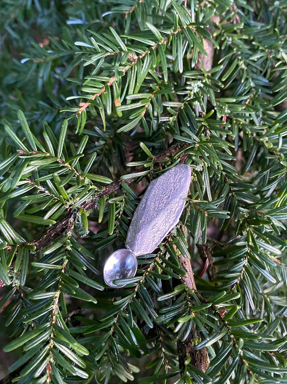 Thumbnail: Sterling Silver Spice Spoon
