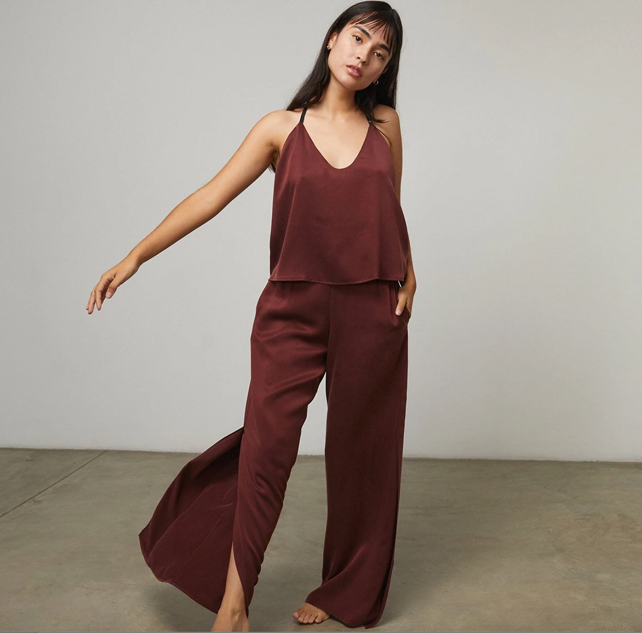 Washable Silk Sleep Set