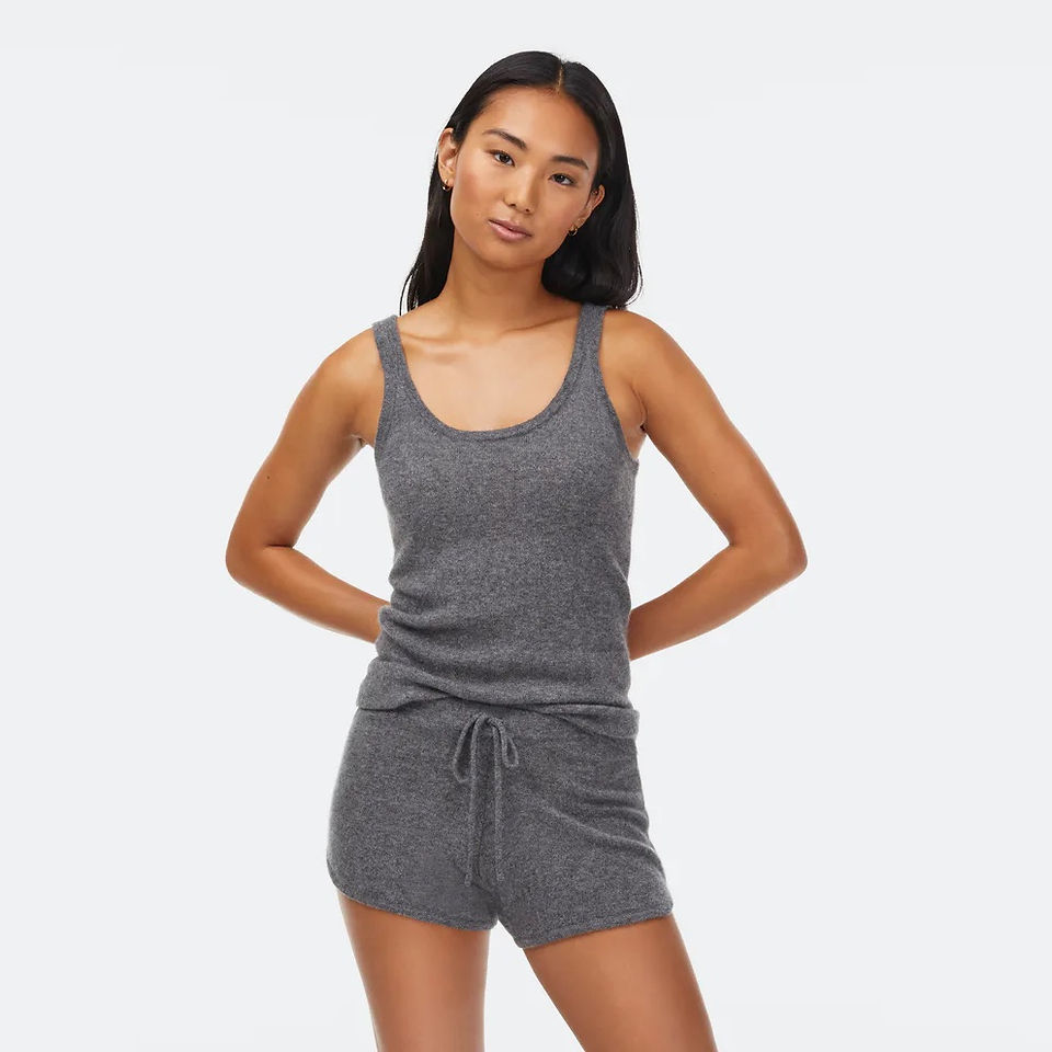 Women's Cashmere Short Lounge Set