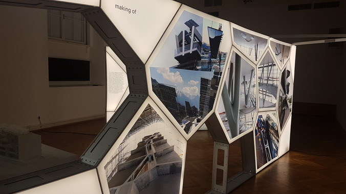 Active Energy Building (falkeis2architects) exhibition opening MAK