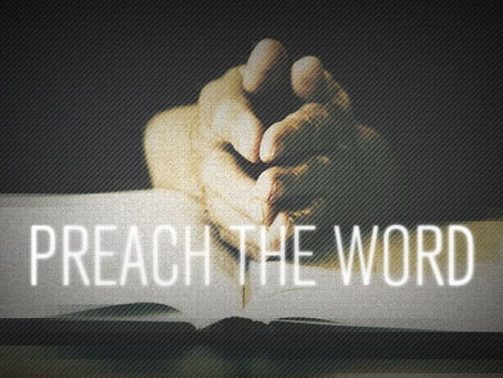 Preaching Where They'll Let Me Preach...