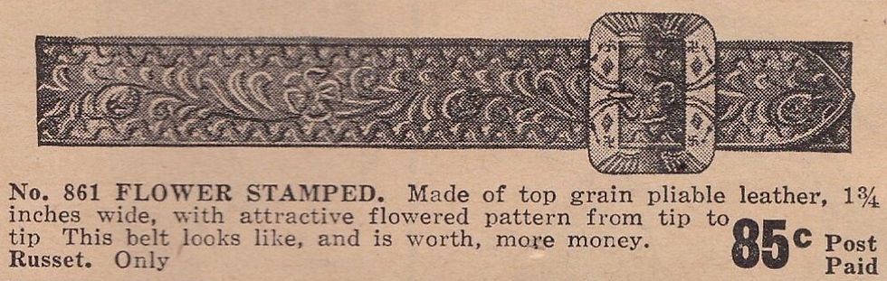 Thumbnail: 1935 MS No. 861 Flower Stamped