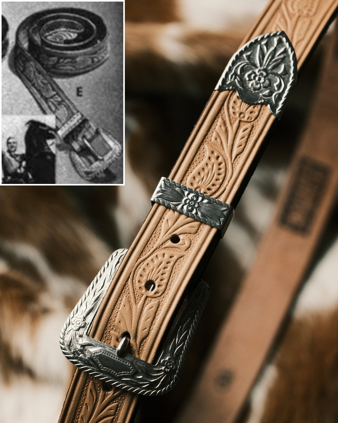 1941 MW "Gene Autry" 1in. Western Belt