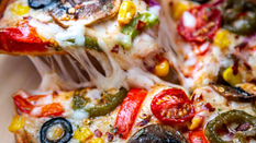 Veggie Pita Pizza
