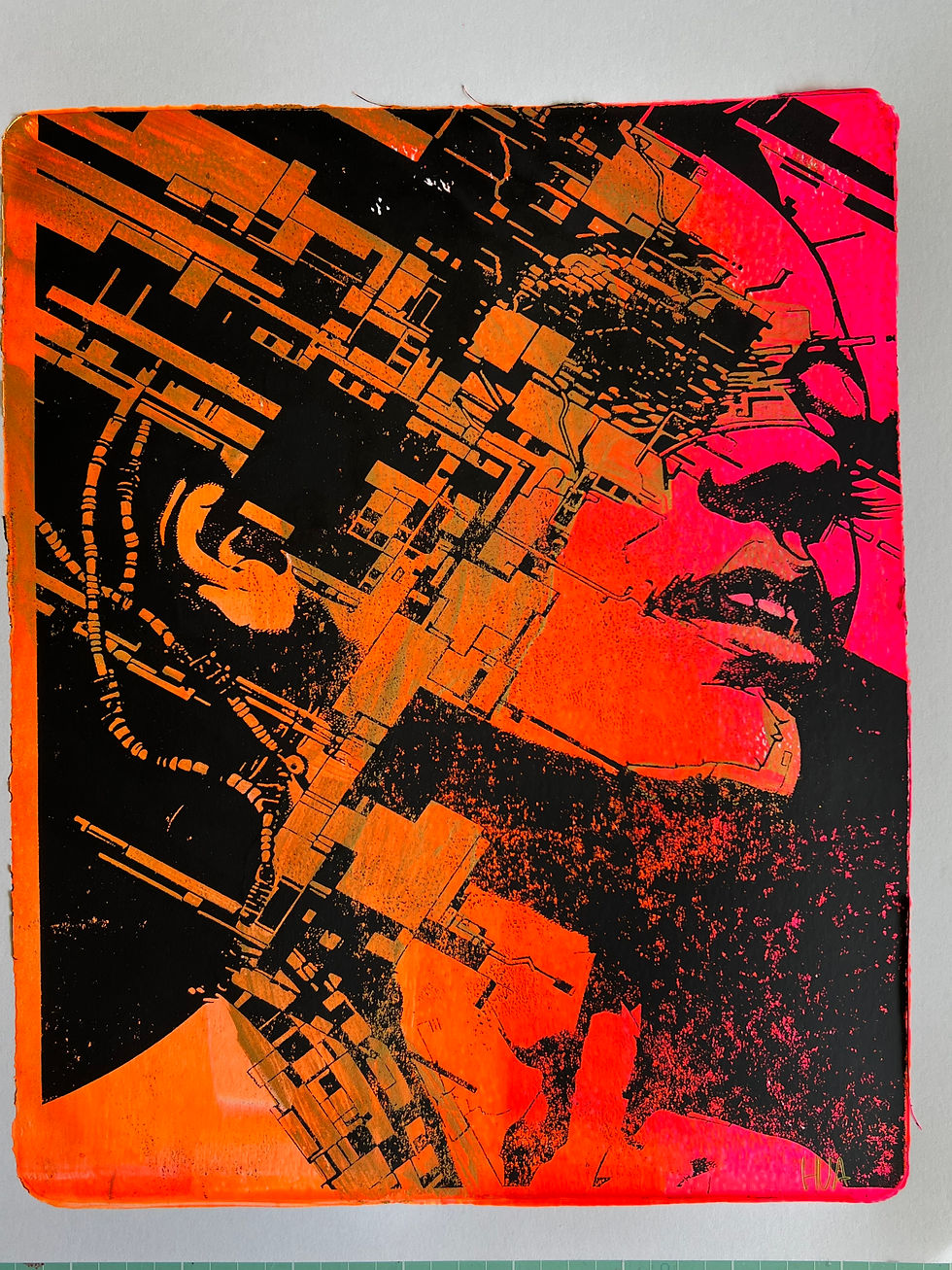 "Behold, The Son Of Our Maker" 9X12 Acrylic Gel Print