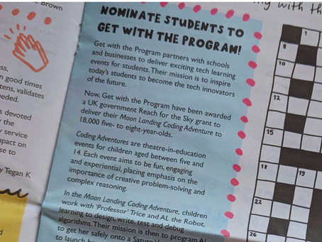 GWTP in The Happy Newspaper!