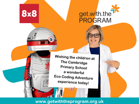 The Cambridge Primary School goes on an Eco Coding Adventure