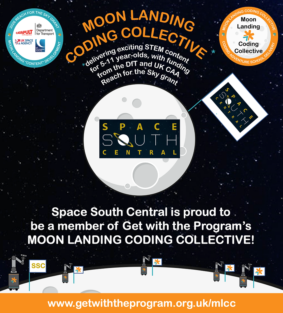 Space South Central join the Moon Landing Coding Collective