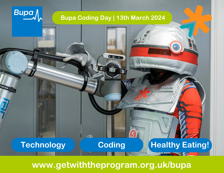 Teacher prep materials for Bupa Coding Day are now live!