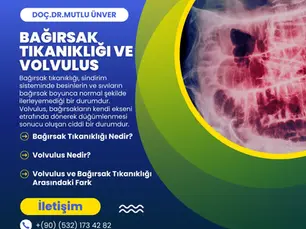 Bağırsak Tıkanıklığı ve Volvulus