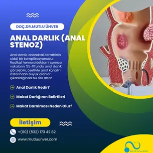 Anal Darlık - Anal stenoz- Makatta darlık