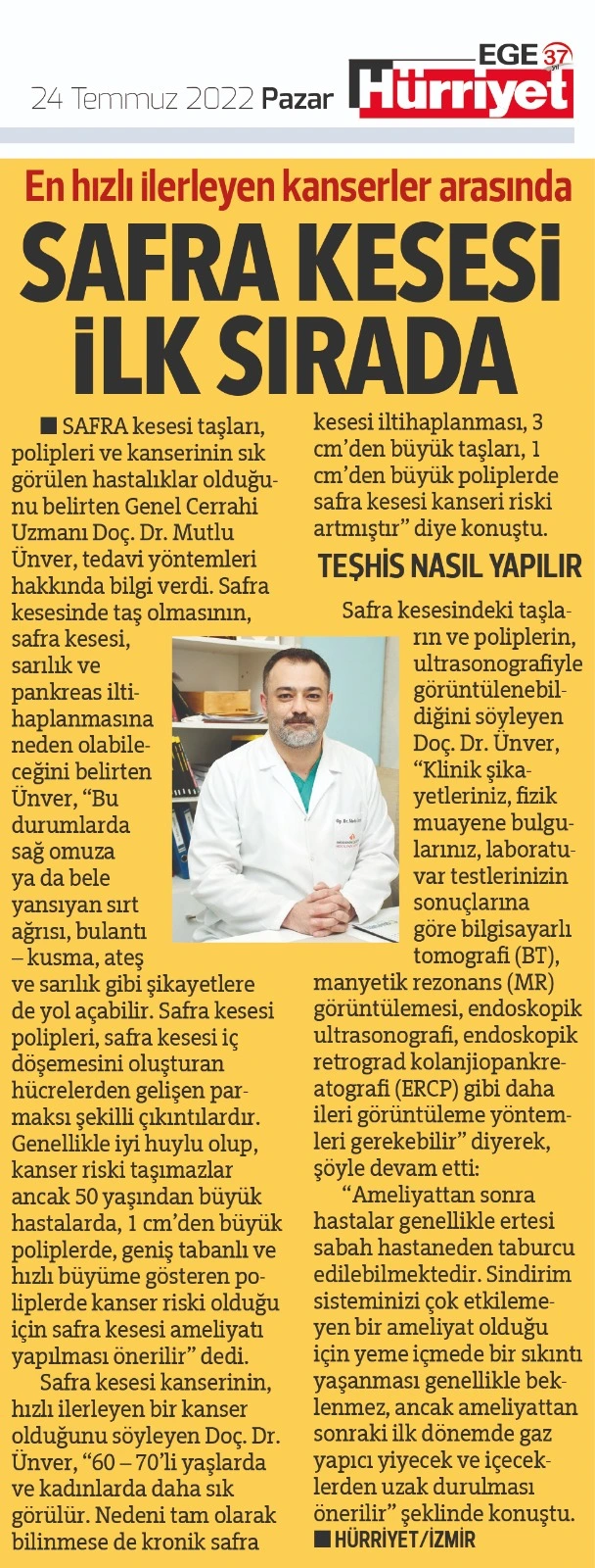 safra kesesi taşı