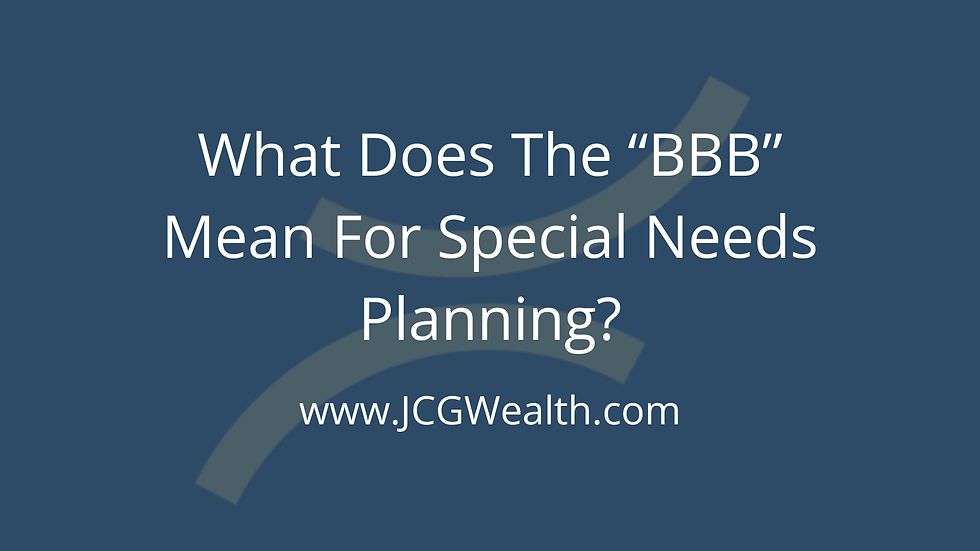Pass of the "One Big Beautiful Bill Act" opens the door to substantial changes for Special Needs Plans