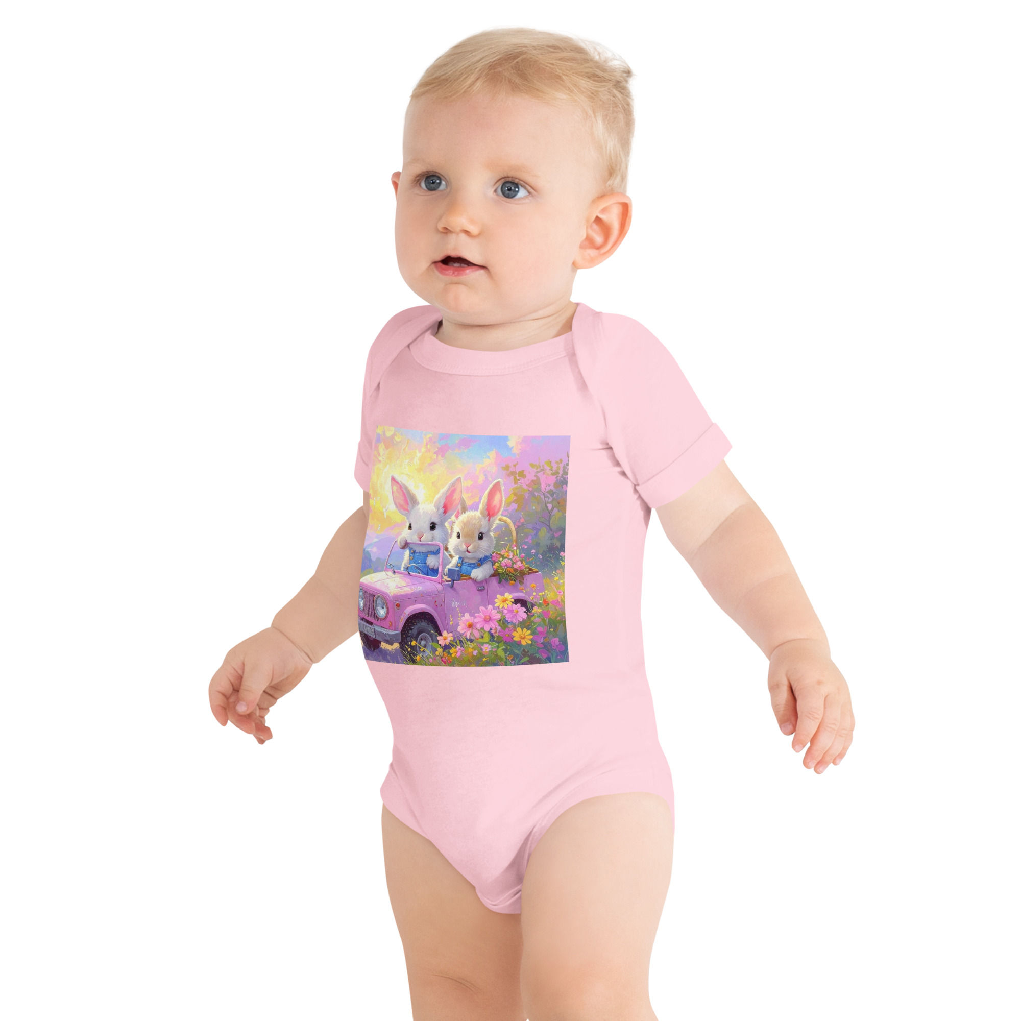 Baby short sleeve one piece