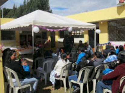 Audience In Cortyard