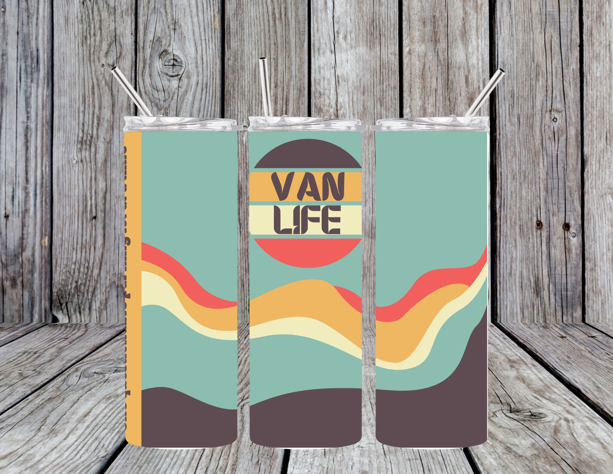 Van Life digital PNG design preview – high‑resolution file for DIY crafts and creative projects