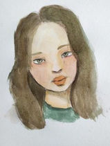 première couche aquarelle