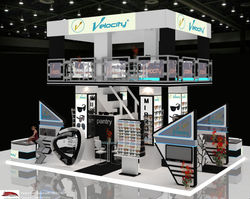 stall corner view  Exhibition stall Design & Fabrication by The Red Carpet Event Organizers 98929319