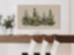 frame TV art Christmas tree digital download