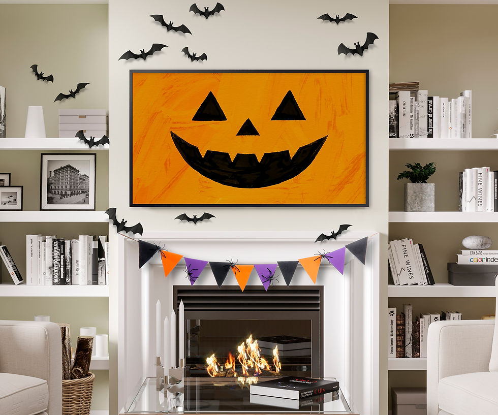 Frame tv art halloween download
