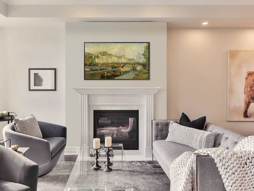 Thumbnail: Samsung Frame TV Art Digital Download, Vintage Landscape #165