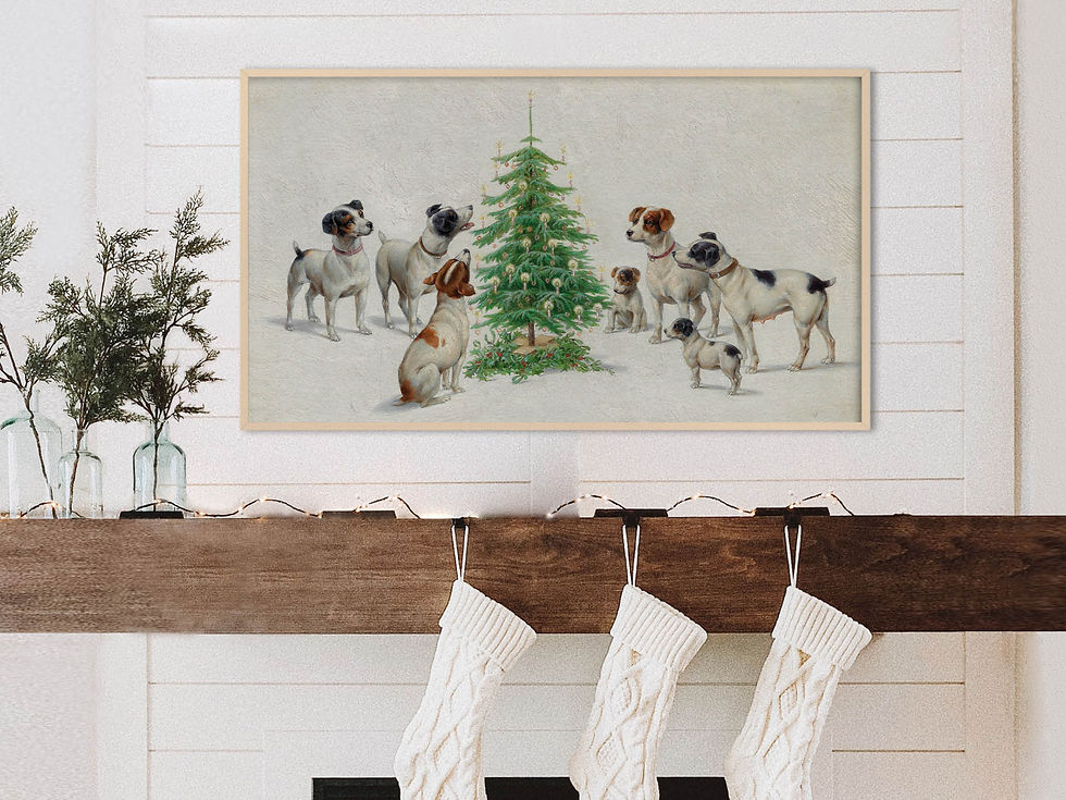 Thumbnail: Christmas frame TV art
