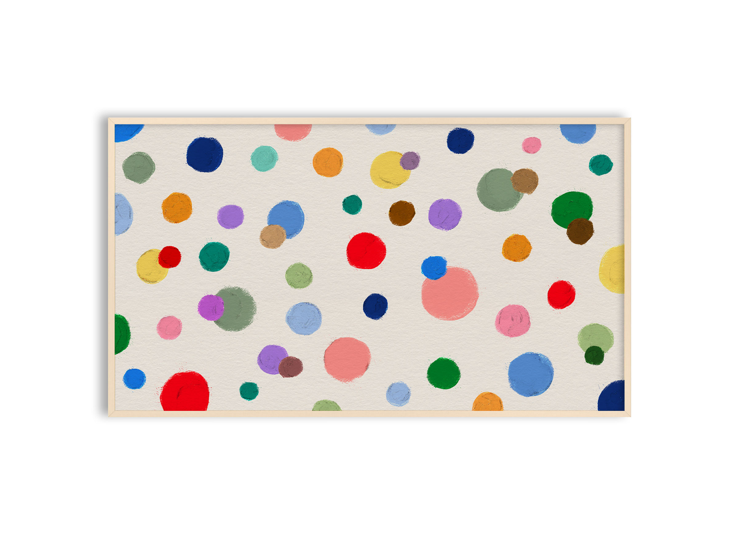 Free Samsung Frame TV Art Digital Download, Colorful Abstract