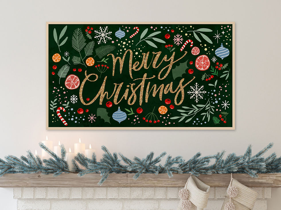 Thumbnail: Frame TV art Christmas