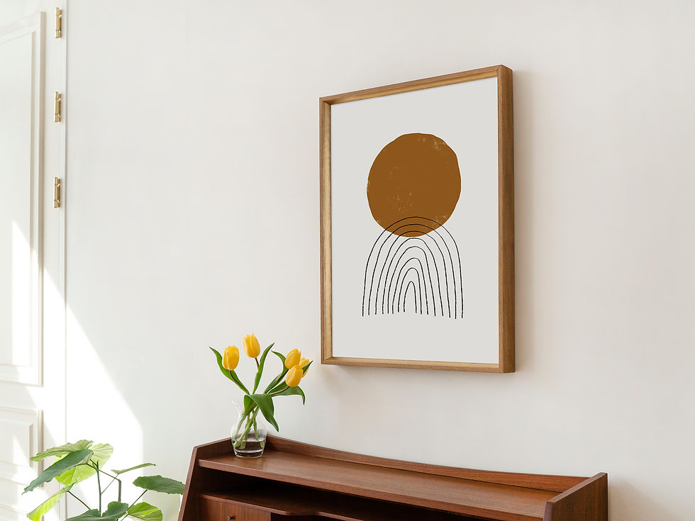 Thumbnail: Printable Modern Gallery Wall Set #5