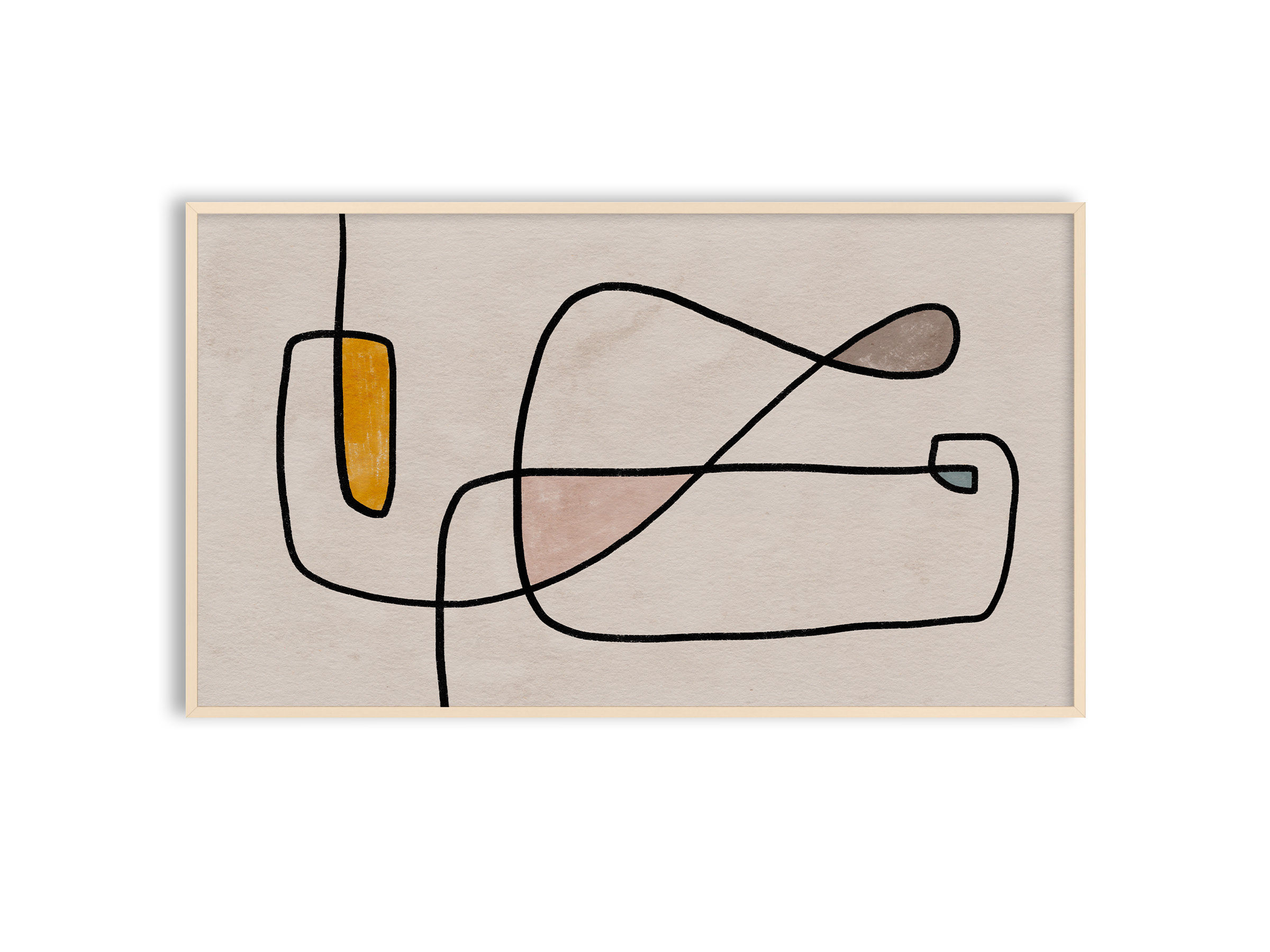 Samsung Frame TV Art Modern Landscape #163