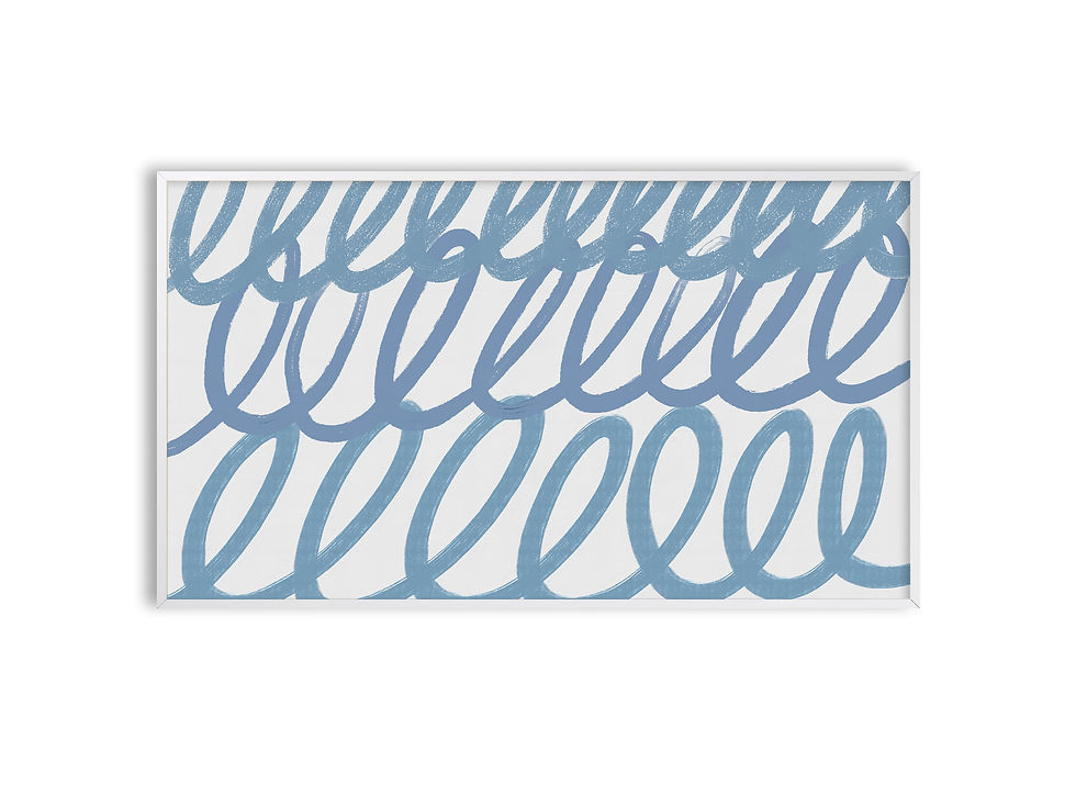 Samsung Frame TV Art Digital Download, Modern Abstract Painting #481