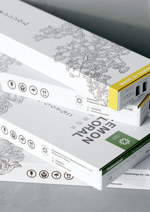 岦萌花卉, 品牌設計與規劃, 包裝設計, 3D CGI 設計, Brand Identity, Packaging Design, 3D CGI Design