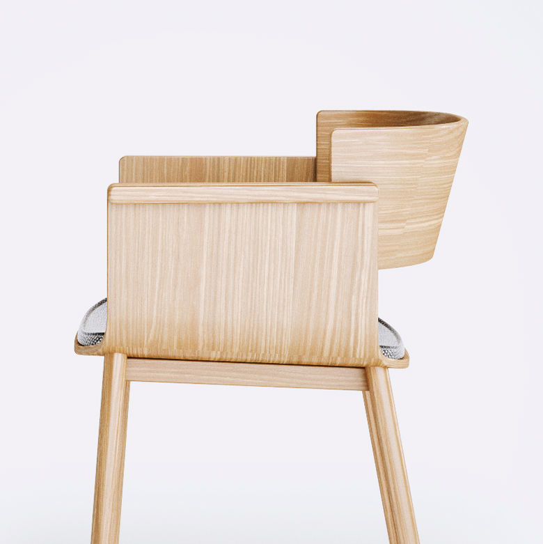 SQUARE CHAIR, 產品設計|扶手椅設計, Product Design |Armchair Design