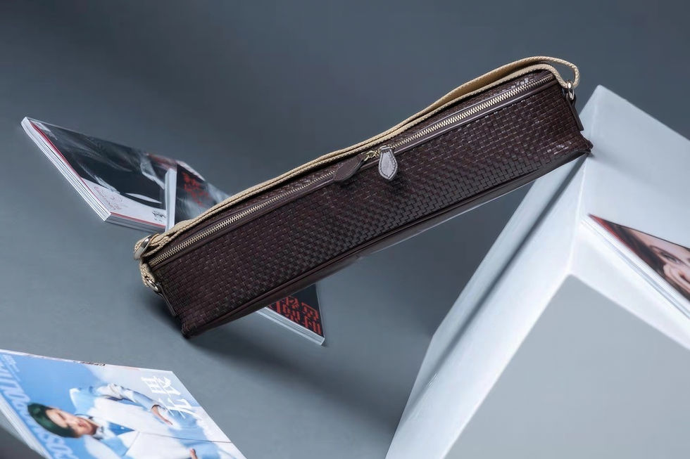 縮圖：She. Flutehome Baguette Bag