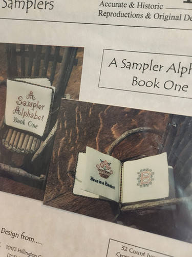 A Sampler Alphabet: Book One - HandWork Samplers | 1884Stitchery.com