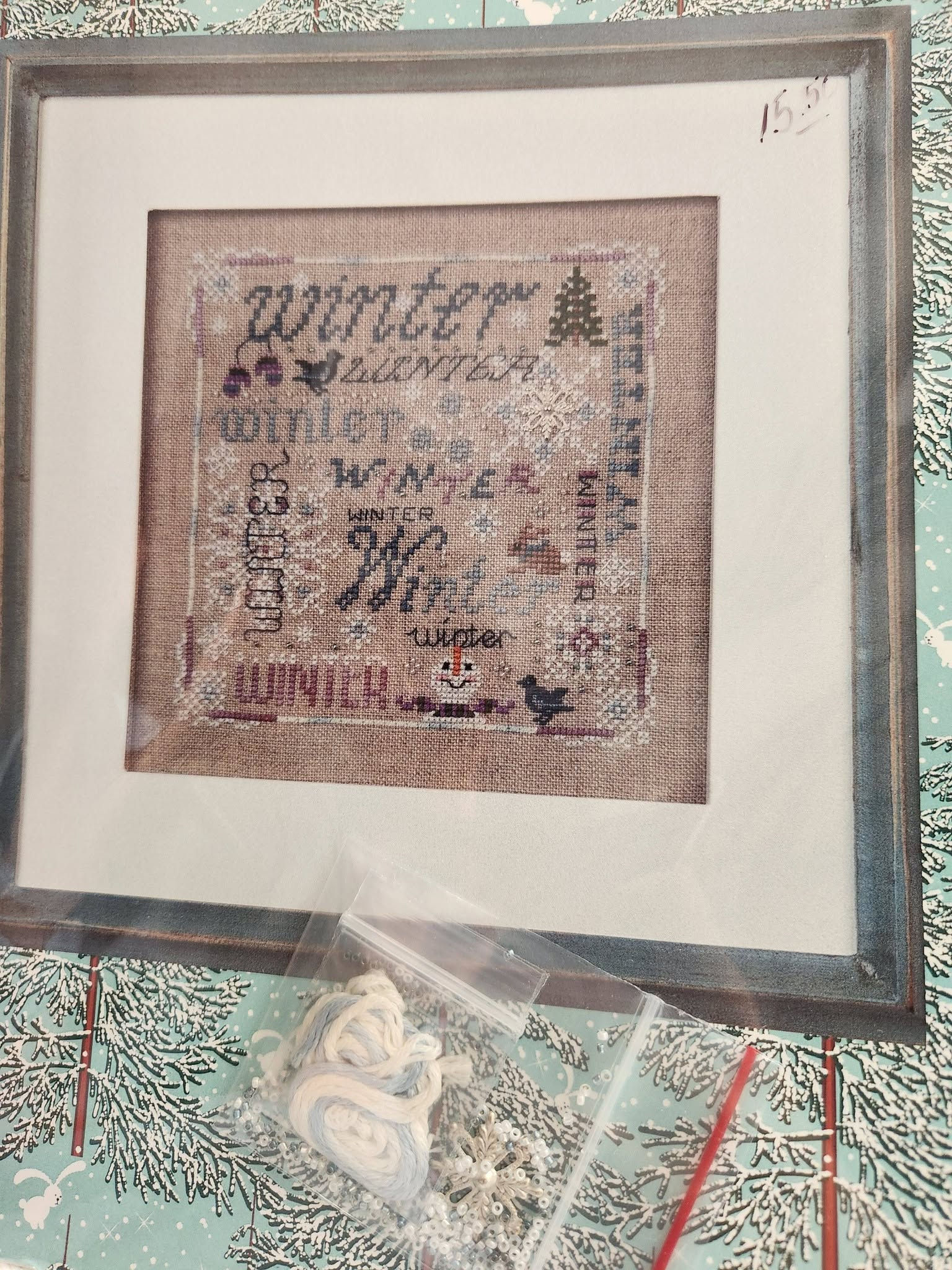 Winter Typography (w/ pack) - Just Nan