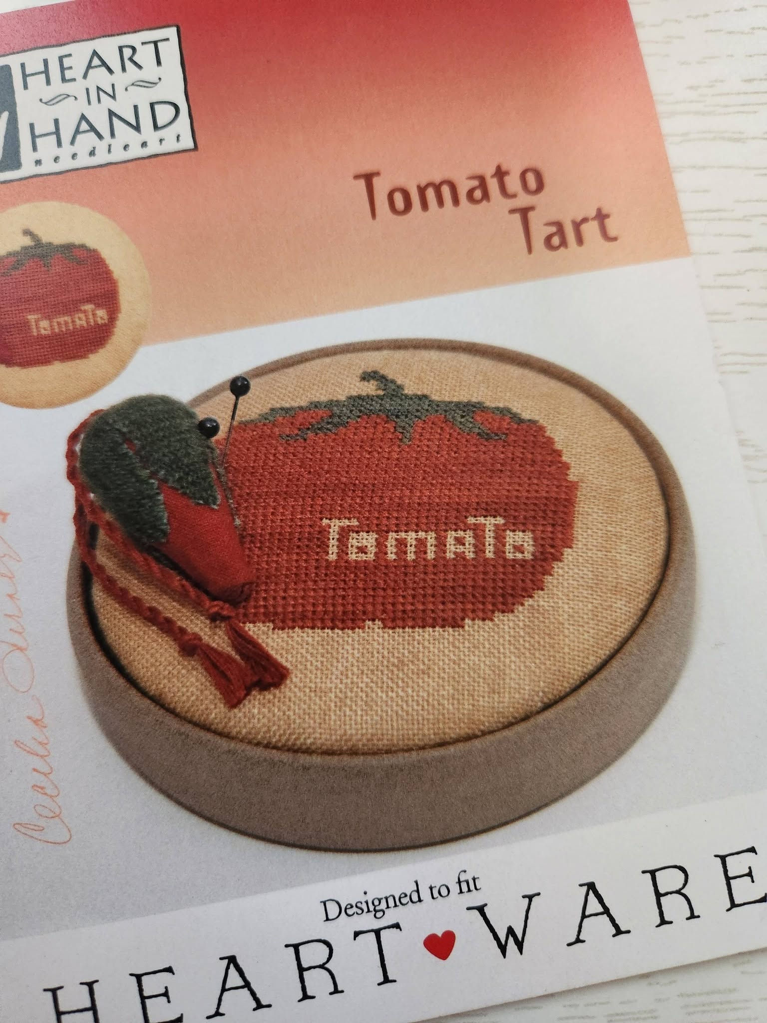 Tomato Tart - Heart In Hand