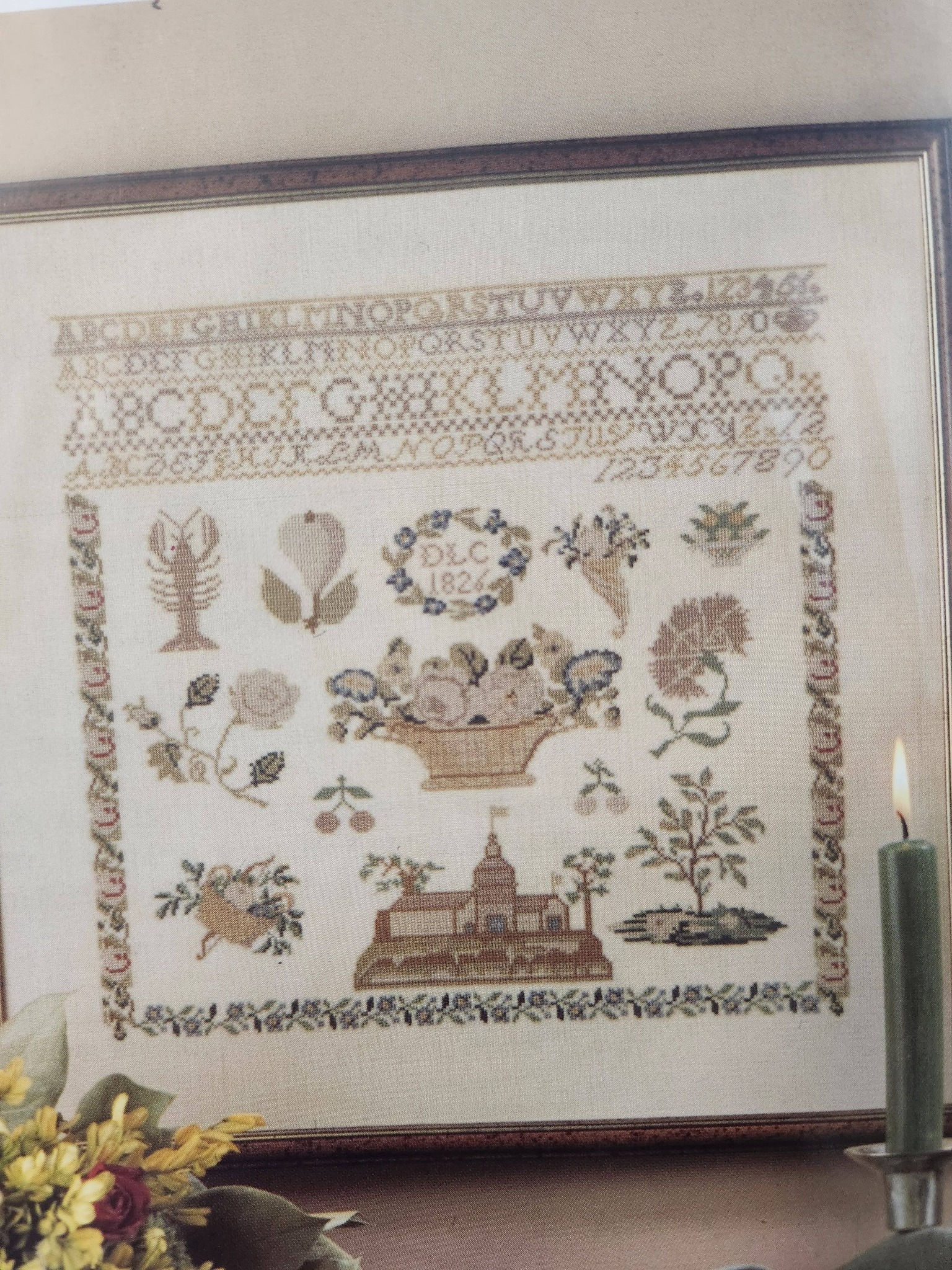 Antique Sampler - Permin of Copenhagen