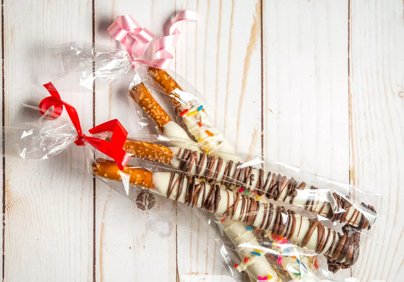 Chocolate Covered Pretzel Rods