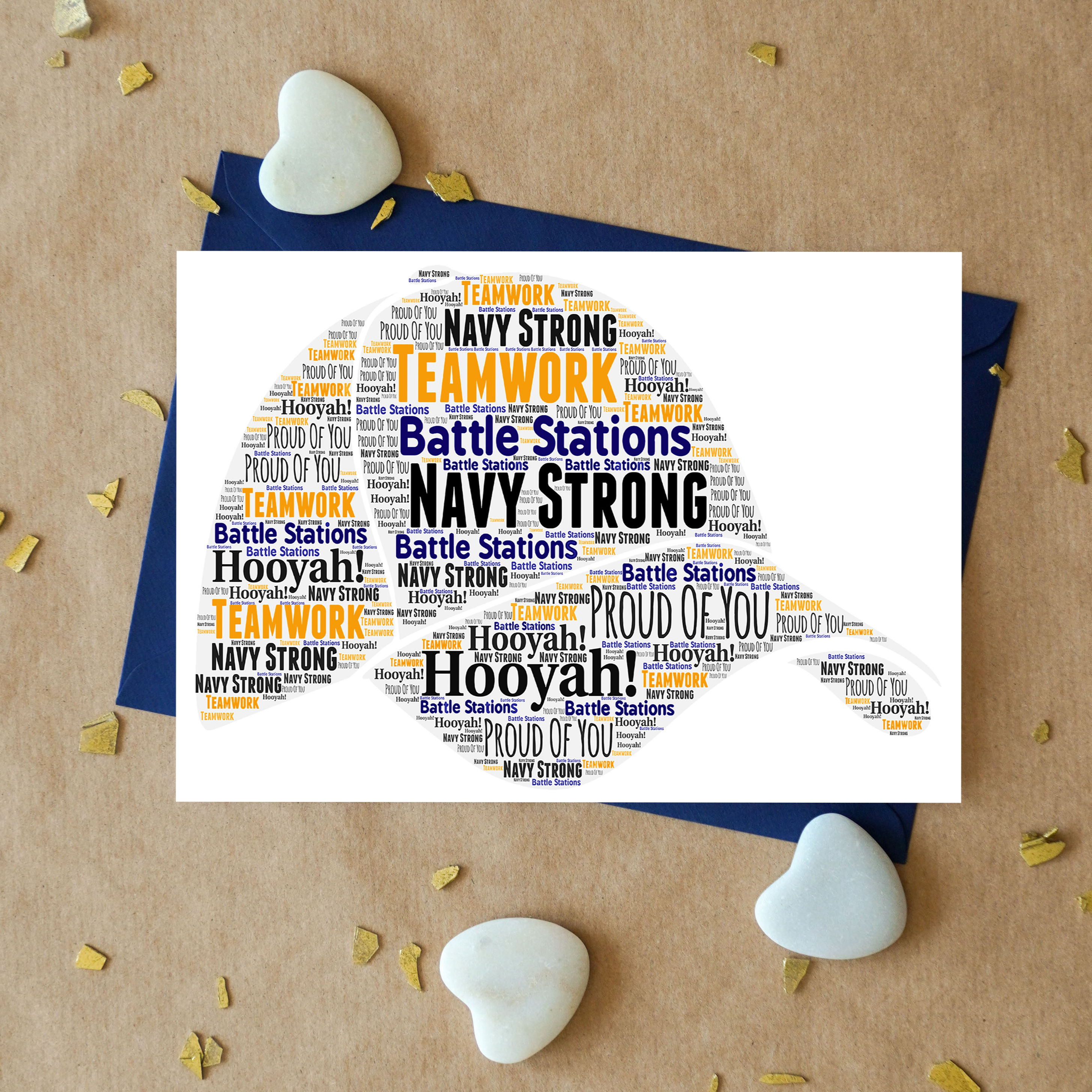 Cards for Officer Candidate School and the Naval Academy
