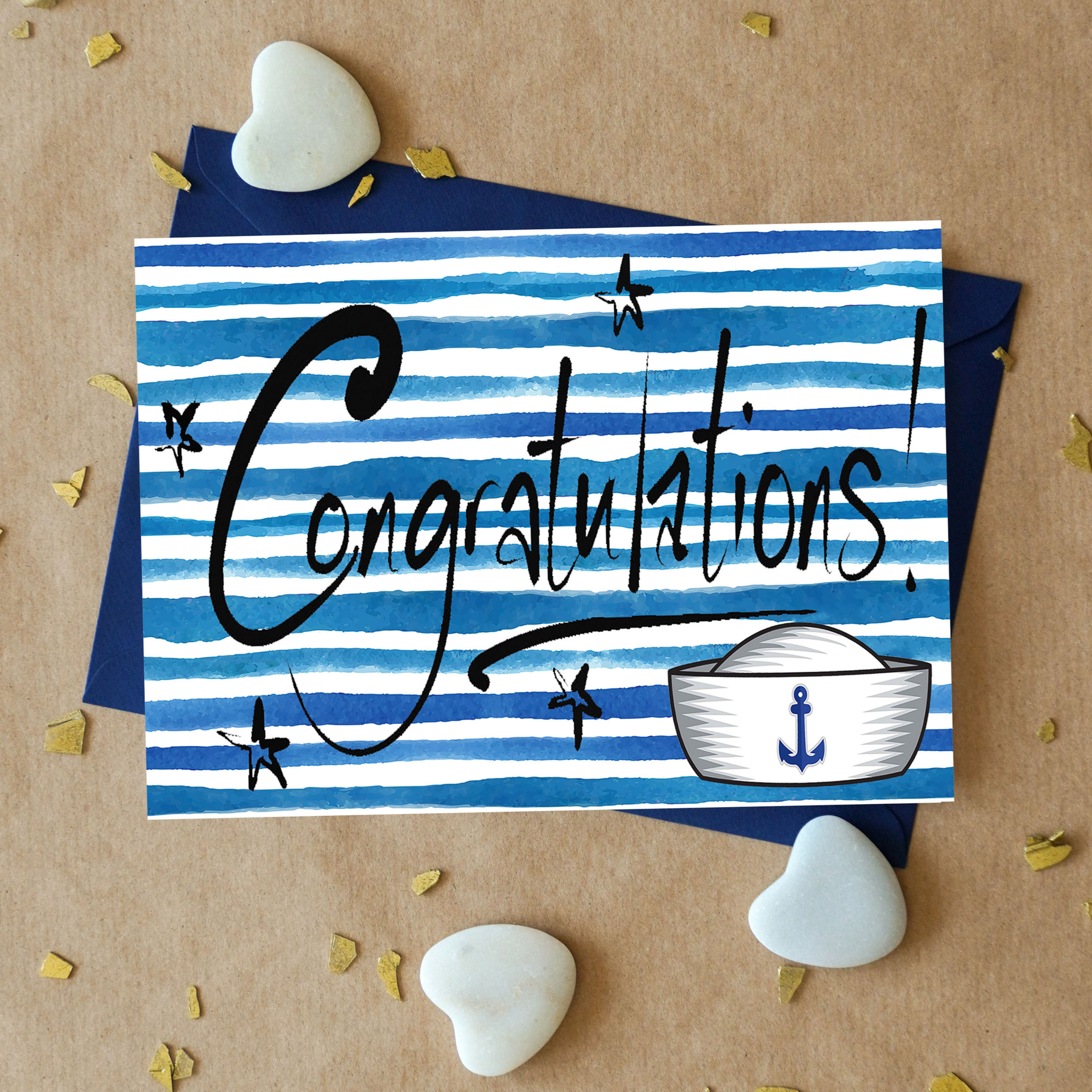 Congratulations Sailor Card