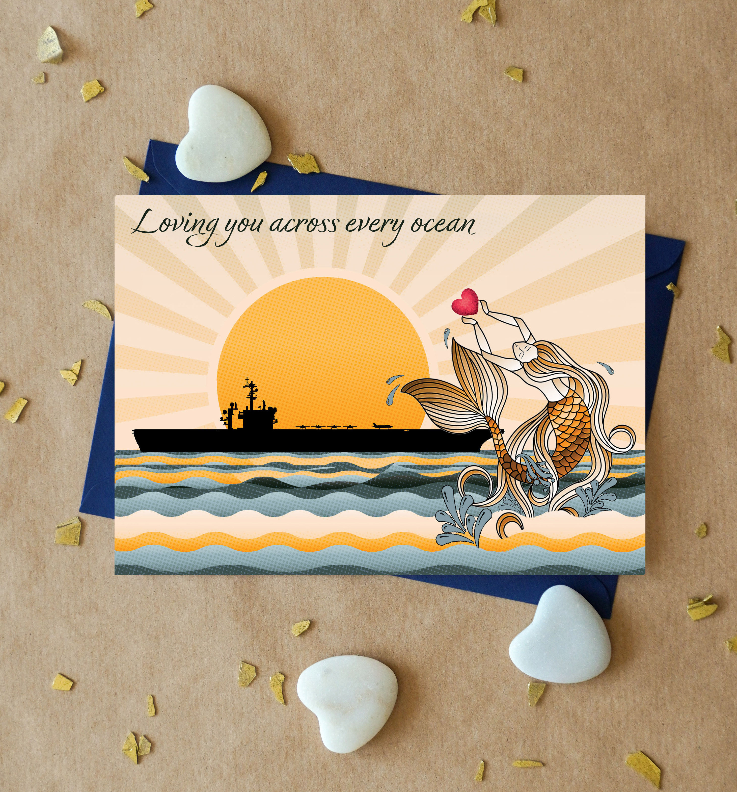 Aircraft Carrier Deployment Card