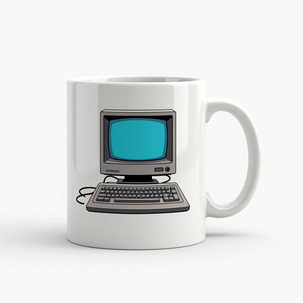 Retro Computer Mug