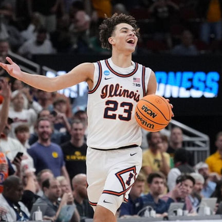 Illinois Fighting Illini fight off Iowa Hawkeyes to reach Final Four for the first time since 2005