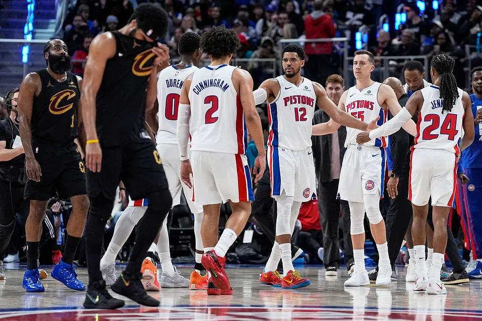 NBA, Detroit Pistons, Cleveland Cavaliers