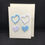 Thumbnail: Happy Valentine’s Day Blue and White Hearts Card